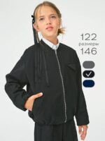 Бомбер 325BO0002G_T_Черный (р.116)